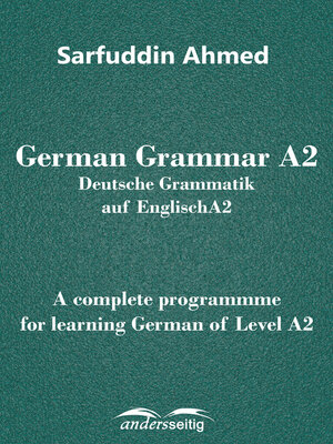 cover image of German Grammar A2
